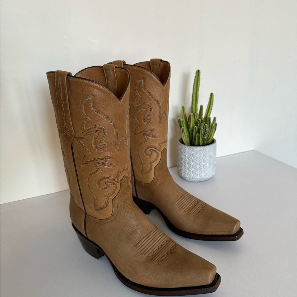 J. B. Hill Women’s Cowboy Boots Buffalo Acorn 10B